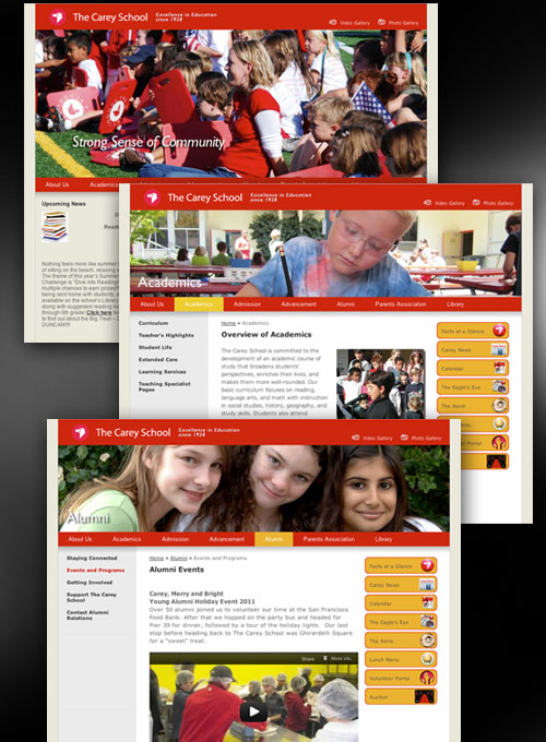 The Carey School Web